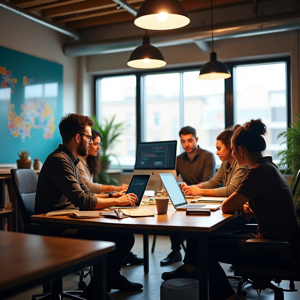 Şirketin kuruluş yıllarından bir fotoğraf