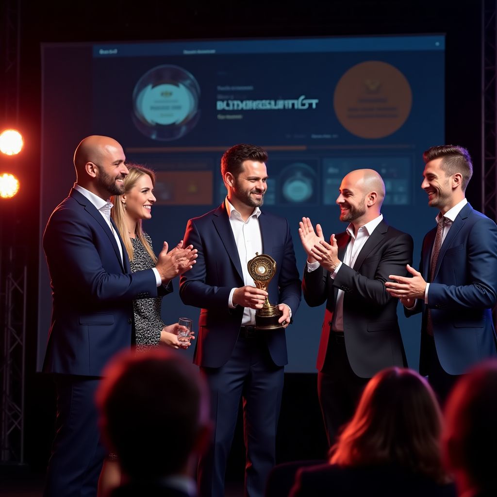 Koçluk Pro ekibi ödül töreninde